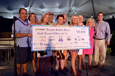 Beach Bash big check