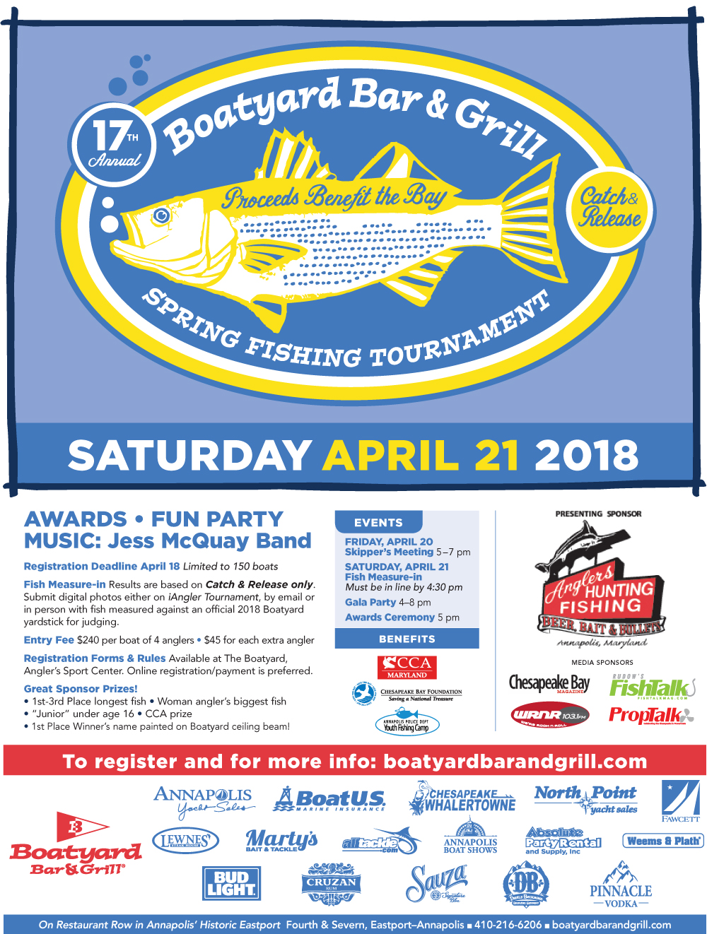 Boatyard Fishing Tournament in 2018