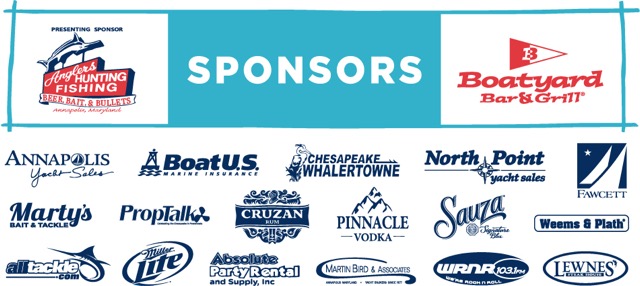 Boatyard Rockfish Tournament 2017 Sponsors