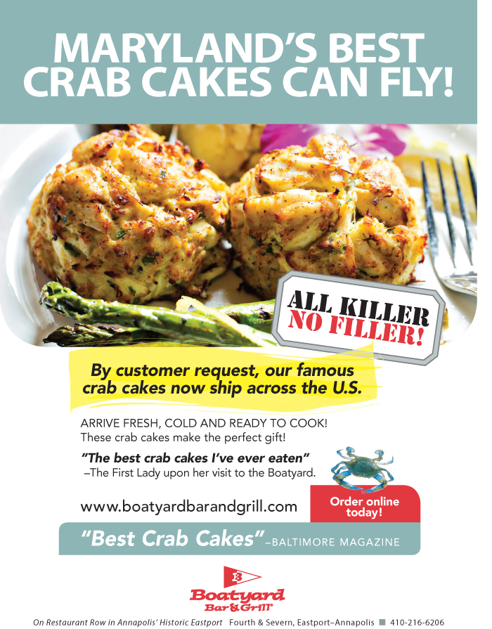 Boatyard order crab cakes online