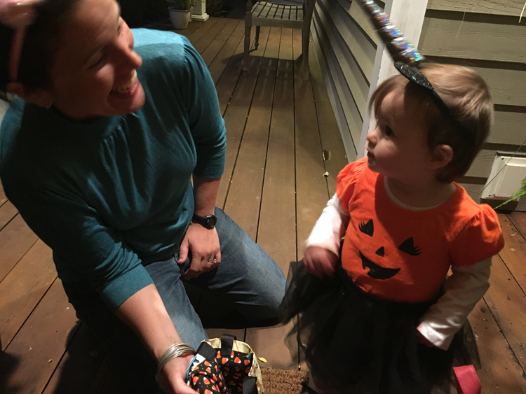 A Halloween pumpkin