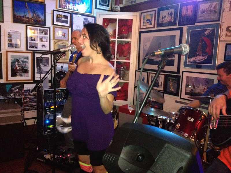 Come to the best full moon party with live music at Boatyard bar in Annapolis